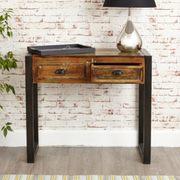 Baumhaus Urban Chic 2 Drawer Console Table - Multi - Wilko - thumbnail 5