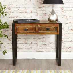 Baumhaus Urban Chic 2 Drawer Console Table - Multi - Wilko - thumbnail 3