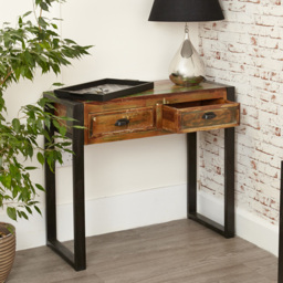 Baumhaus Urban Chic 2 Drawer Console Table - Multi - Wilko - thumbnail 4