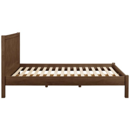 Herringford Double Walnut Chevron Bed - Brown - Birlea - Wilko - thumbnail 5