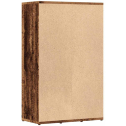 vidaXL 5 Shelf Old Wood Bookcase - Size: 80 x 50 x 25cm - Brown - Wilko - thumbnail 6