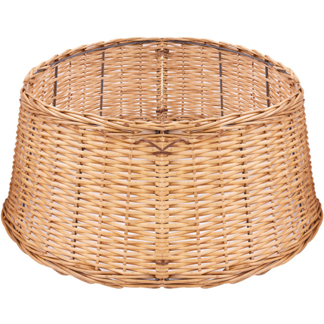 The Christmas Workshop Foldable Willow Christmas Tree Skirt - Wilko - image 1