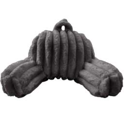 Velosso Charcoal Jumbo Cord Back Pillow 65 x 55cm - Size: 65 x 55 x 1cm - Wilko - thumbnail 1