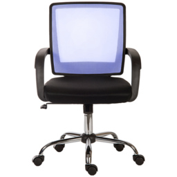 Teknik Star Mesh Blue Mesh Chair - Size: 44 x 45 x 48cm - Wilko - thumbnail 3