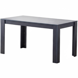 Kosy Koala Arrow 4 Seater Faux Leather Dining Set Charcoal - Dark Grey - Wilko - thumbnail 4