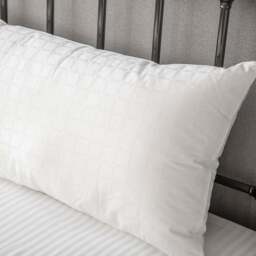 Serene Hotel Filled XL Pillow 50 x 90cm - Size: Single - White - Wilko
