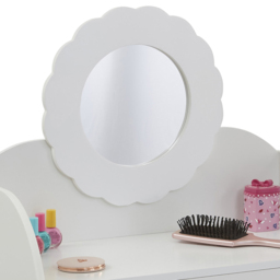 Liberty House Toys Kids White Dressing Table and Stool Set - Wilko - thumbnail 7