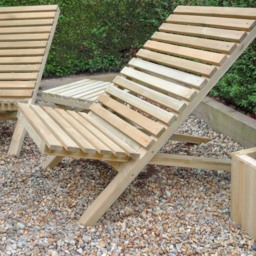 Forest Garden Slatted Chair - Size: 85.8 x 68 x 119cm - Green - Wilko - thumbnail 5