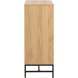 Florence Albany 4 Drawer Oak Chest of Drawers - Multi - Furniture To Go - Wilko - thumbnail 4