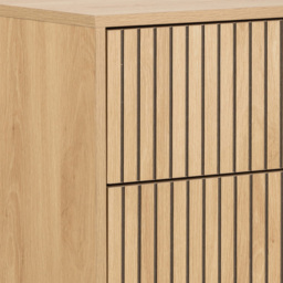 Florence Albany 4 Drawer Oak Chest of Drawers - Multi - Furniture To Go - Wilko - thumbnail 7