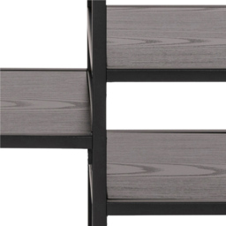 Florence Seaford 3 Shelf Black Metal TV Unit - Furniture To Go - Wilko - thumbnail 7