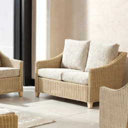 Desser Furniture Dijon 2 Seater Farrow Sofa - Cream - Wilko - thumbnail 4