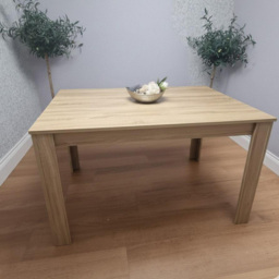Kosy Koala 4 Seater Dining Set with Bench Oak Effect and Grey Velvet - Multi - Wilko - thumbnail 5
