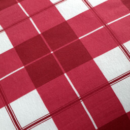 Finlay Check Duvet Set Red - Red/Superking - Size: Super King - Divante - Wilko - thumbnail 4