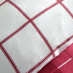 Finlay Check Duvet Set Red - Red/Superking - Size: Super King - Divante - Wilko - thumbnail 5