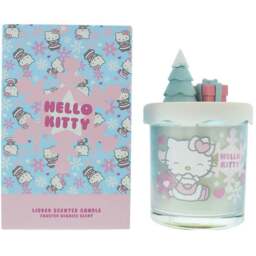 Hello Kitty Seasons Winter Frosted Berries Candle 2ith 3D Silicone Lid 213g - Size: 16.2 x 9.6 x 10cm - Multi - Wilko - thumbnail 3