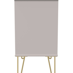 Crowndale Diamond 3 Drawer Matt Kashmir Chest of Drawers - Cream - Wilko - thumbnail 5
