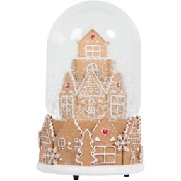 Gingerbread Theme Snow Globe Multicolour - Candy Cane Lane - Wilko - thumbnail 4