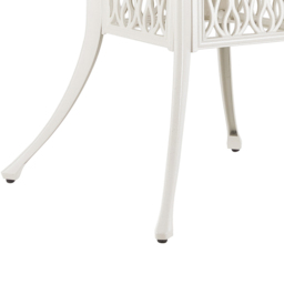 Living and Home White Round Bistro Coffee Table - Size: 73 x 90 x 90cm - Wilko - thumbnail 7