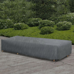 Outsunny Grey Outdoor Patio Furniture Cover 35 x 73 x 200cm - Size: 200 x 73 x 35cm - Wilko - thumbnail 3