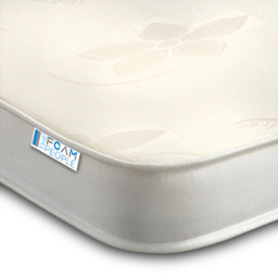 The Foam People European Small Single All Reflex Foam Firm Mattress with Stress Free Top Panel - White - Wilko - thumbnail 4