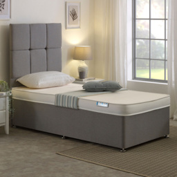 The Foam People European Small Single All Reflex Foam Firm Mattress with Stress Free Top Panel - White - Wilko - thumbnail 5