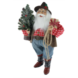 Cowboy Standing SantaMulticolour - Santa's Chalet - Wilko - thumbnail 5