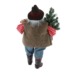 Cowboy Standing SantaMulticolour - Santa's Chalet - Wilko - thumbnail 4