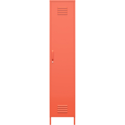 Novogratz Cache Single Door Orange Metal Locker Storage Cabinet - Size: 184 x 38 x 40cm - Wilko - thumbnail 7