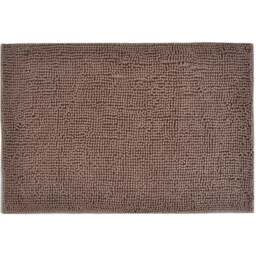 Allure Bath Fashions Mocha Chenille Microfibre Supersoft Non-Slip Bobble Bath Mat 50 x 80cm - Brown - Wilko