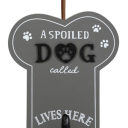 Single Personalised Dog Plaque 21 x 12.5cm in Assorted styles - Size: 12 x 21 x 6cm - Wilko - thumbnail 7