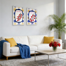 Fun Retro Italian Framed Print - Wilko - thumbnail 3