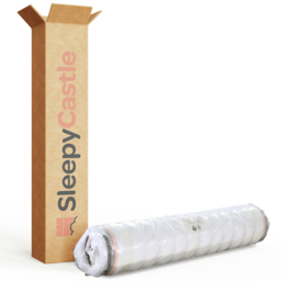 GFW SleepyCastle Small Double Pocket Sprung Mattress - White - Wilko - thumbnail 6