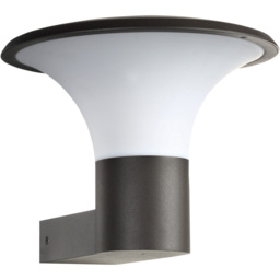 Luxform Perth Anthracite Wall Light - Size: 26 x 26.3 x 14.2cm - Black - Wilko
