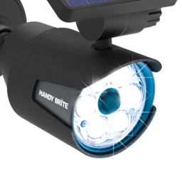 JML Handy Brite Solar LED Spotlight - Size: 25.5 x 11.3 x 15.5cm - Black - Wilko - thumbnail 5