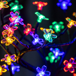 The Christmas Workshop 48 Multicolour LED Blossom Tree - Wilko - thumbnail 6