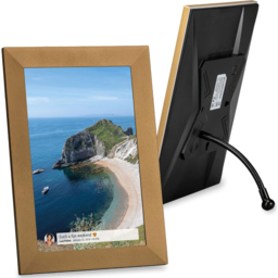 Grouptronics Gallery10 Gold WiFi Digital Photo Frame - Size: 10 x 8 Inch - Wilko - thumbnail 5