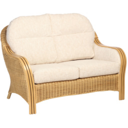 Desser Furniture Centurion 4 Seater Cotton Cream Sofa Set - Size: 2 Seater - Brown - Wilko - thumbnail 4