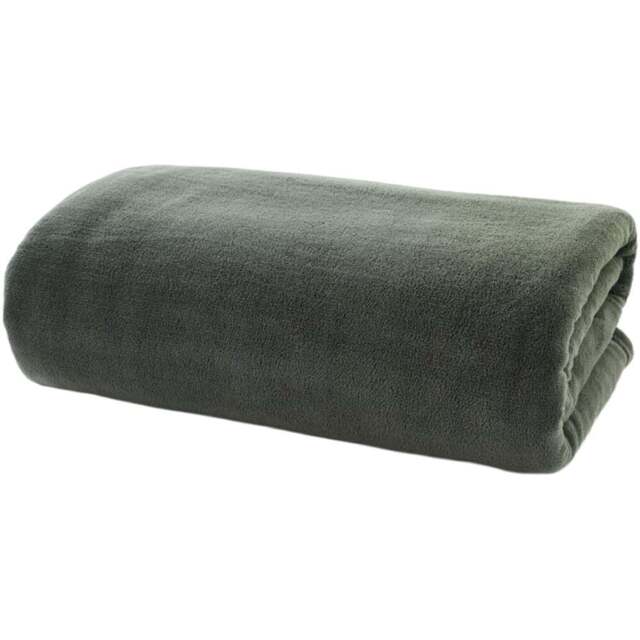 Deyongs Thyme The Big One Throw 230 x 270cm - Green - Wilko - image 1