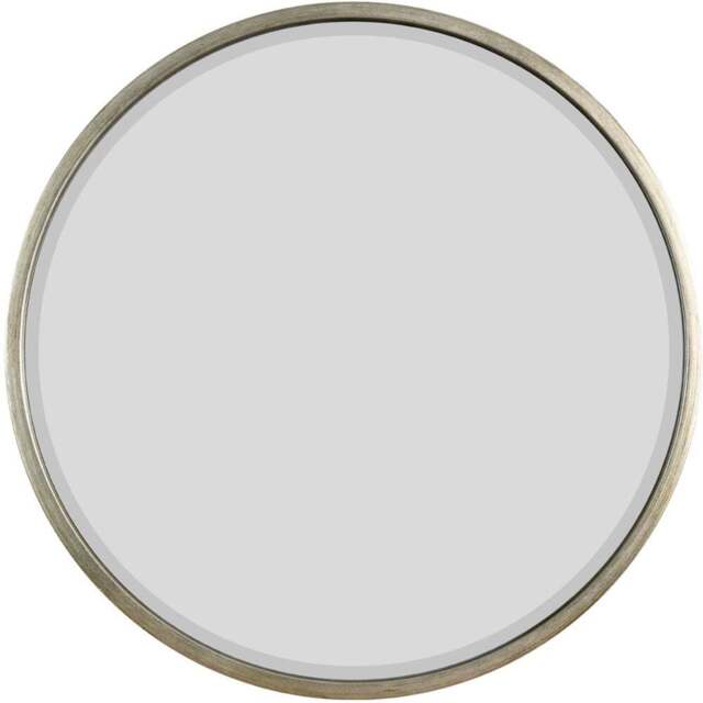 Rowan Silver Round Wall Mirror 79 x 79cm - MirrorOutlet - Wilko - image 1
