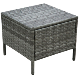 Thalia 8 Seater Rattan Sofa Set Grey - Home Garden Direct - Wilko - thumbnail 7