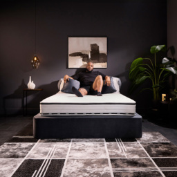 Jay-Be Flex Single Ultra-Firm e-Fibre Sprung Orthopaedic Mattress - White & Black - Wilko - thumbnail 6