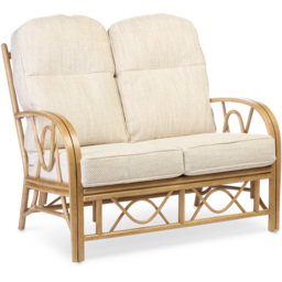 Desser Bali 4 Seater Beige and Cream Natural Rattan Sofa Set - Multi - Wilko - thumbnail 4