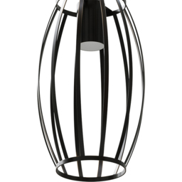 Living and Home Small Black Iron Lantern E27 Pendant Light - Size: 130 x 14.8 x 14.8cm - Wilko - thumbnail 7