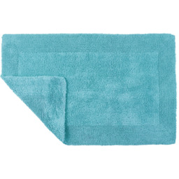 Allure Bath Fashions Elegance Turquoise Reversible Bath Mat 53 x 85cm - Blue - Wilko - thumbnail 4
