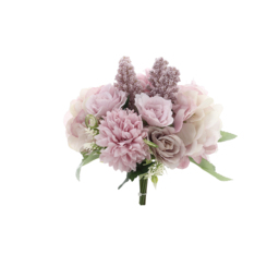 Living and Home Purple Artificial Silk Flower for Decor - Size: 20 x 20 x 20cm - Wilko - thumbnail 3