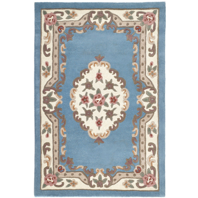 Origins Shensi Blue Rug 60 x 120cm - Origins Rugs - Wilko - image 1
