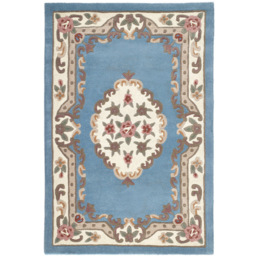 Origins Shensi Blue Rug 60 x 120cm - Origins Rugs - Wilko - thumbnail 1