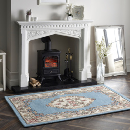 Origins Shensi Blue Rug 60 x 120cm - Origins Rugs - Wilko - thumbnail 3
