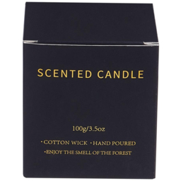 H&O Direct Green Tea and Orange Blossom Soy Wax Scented Candle - Size: 6.5 x 6 x 6cm - Brown - Wilko - thumbnail 4